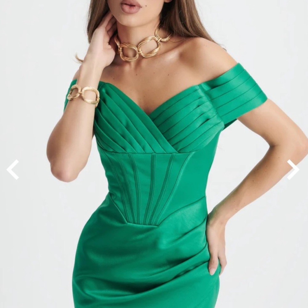 LAVISH ALICE green cocktail dress sz 12